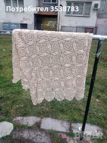 пердета плетени на една кука 