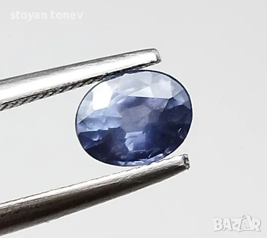 Рядък ненагряван сапфир с променящ се цвят и VS чистота - 0.64кт.! Сертифициран! Нов! , снимка 12 - Други - 50166762
