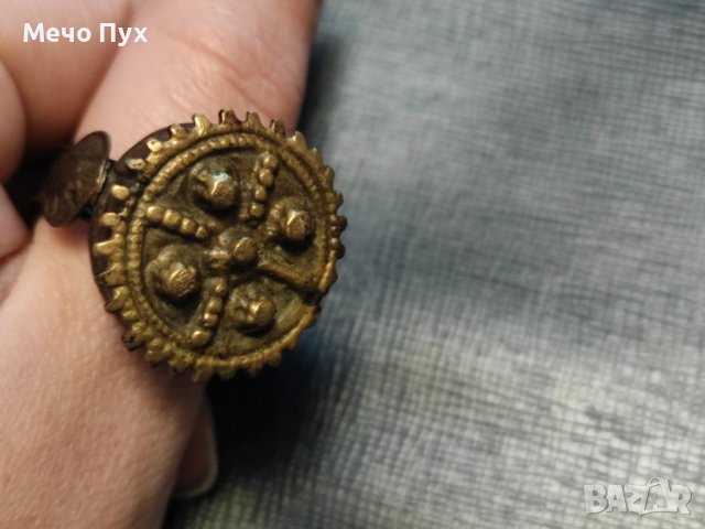 Античен балкански пръстен , снимка 6 - Антикварни и старинни предмети - 39481454