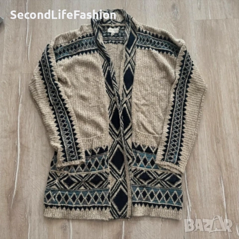 Дамска жилетка Lucky Brand памук размер М, снимка 5 - Жилетки - 53155641