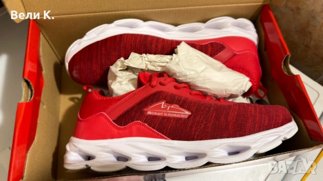 Оригинални  нови мъжки маратонки Michael Schumacher Speedline, снимка 2 - Маратонки - 53486725