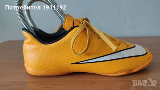 Nike Mercurial. Футболни обувки, стоножки. 32, снимка 1