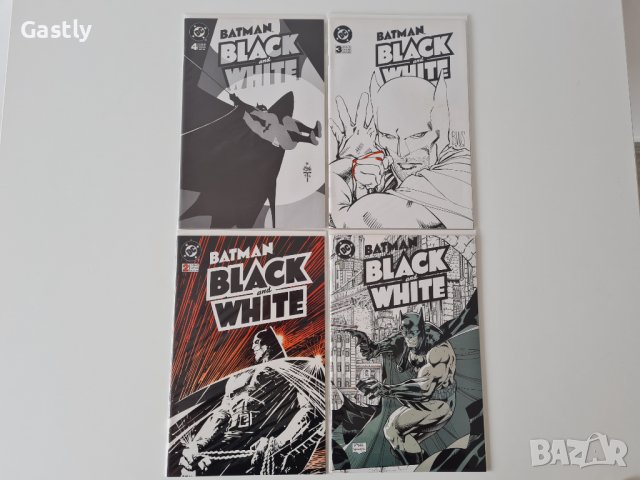 Комикси Batman: Black And White Vol. 1, #1-4, NM, DC