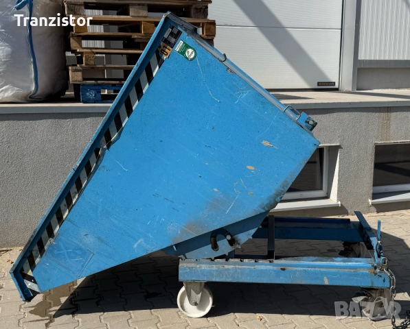 Наклоняем контейнер на колела , снимка 2 - Други машини и части - 52022674