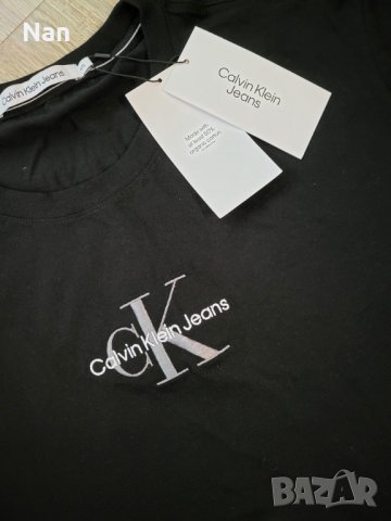 Мъжка блуза с къс ръкав Calvin Klein, размер: 4XL-оригинал, снимка 2 - Тениски - 43251933