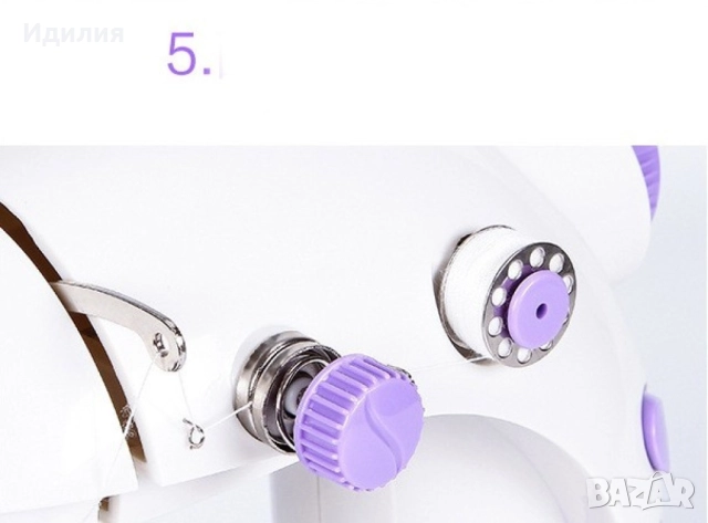 Многофункционална шевна машина с 5 програми. Размери - 220*130*210(мм), снимка 11 - Шевни машини - 51694264