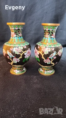 2 красиви китайски вази, снимка 3 - Вази - 49878665