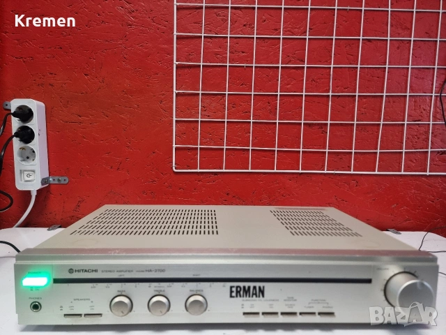 Усилвател HITACHI HA-2700, снимка 2 - Ресийвъри, усилватели, смесителни пултове - 53561105