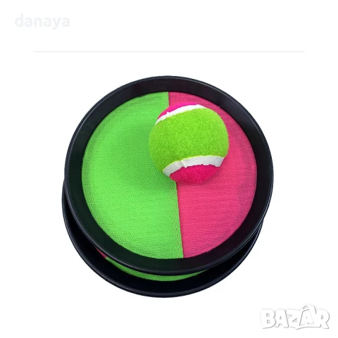 5955 Спортна кеч бол игра с лепящо топче Catch Ball, снимка 5 - Други спортове - 50733084