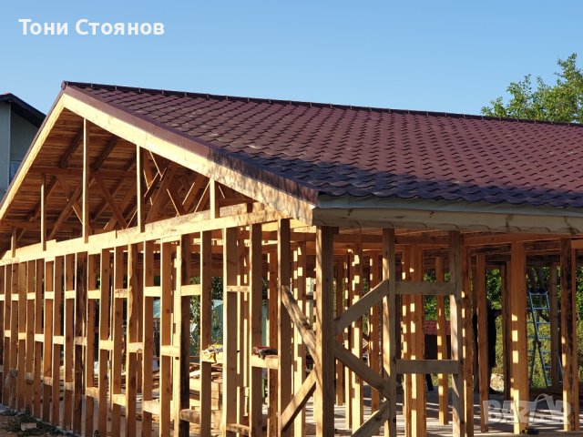 Сглобяеми къщи ,беседки, навеси,ремонт покриви, гипскартон, сухо строителство, снимка 8 - Ремонти на къщи - 43023239