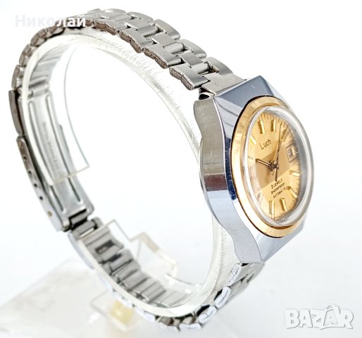 Лъч luch 21 j automatic - дамски механичен часовник , снимка 4 - Дамски - 43881891