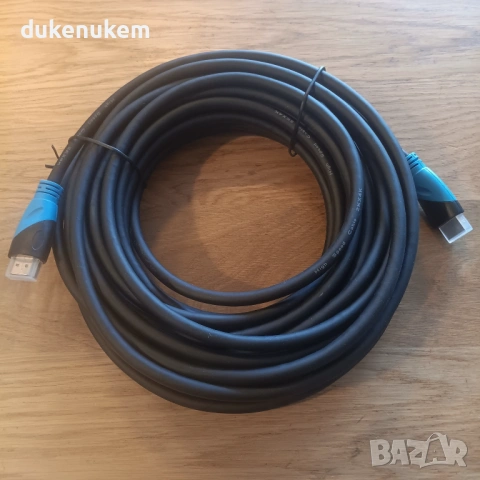 4K HDMI кабел 12 м – HDMI 2.0, 18Gbps, Ultra High Speed, снимка 7 - Кабели и адаптери - 53095620