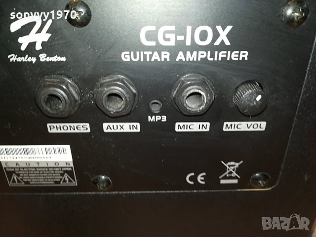 ПОРЪЧАНО-harley benton cg10x guitar amplifier-внос france 0805212100, снимка 17 - Ресийвъри, усилватели, смесителни пултове - 32805513