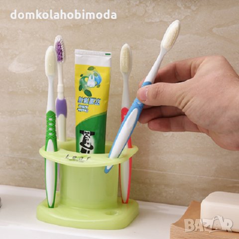 Семейна поставка за четки и паста за зъби, снимка 2 - Други стоки за дома - 27453088