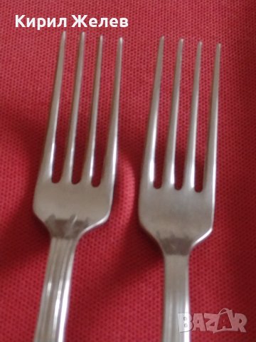 Две стари вилици от соца перфектно състояние за КОЛЕКЦИЯ ДЕКОРАЦИЯ 33361, снимка 3 - Други ценни предмети - 43817734