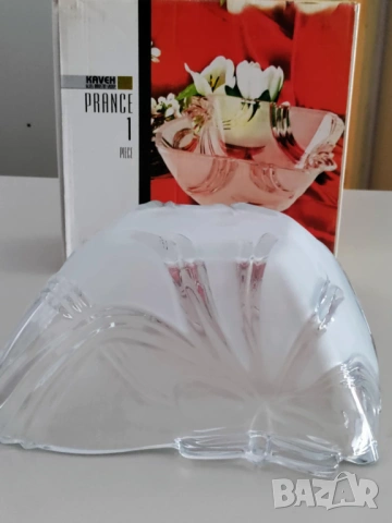 Голяма стъклена купа Кaveh glass, снимка 5 - Други - 53591450