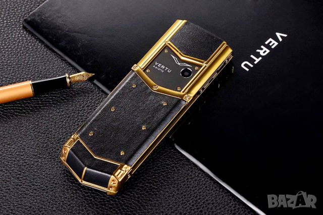Телефон VERTU, луксозен мобилен телефон Верту, метален с кожа, телефон Vertu Signature S, снимка 10 - Vertu - 33099089