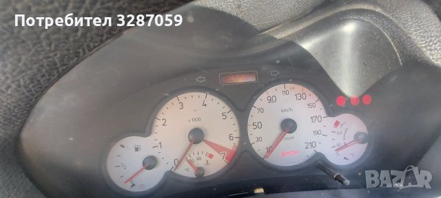 Peugeot 206 cc на части, снимка 5 - Автомобили и джипове - 37387268