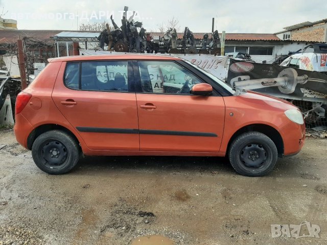 Шкода Фабия 2007г.1.4ТДИ БМС 80к.с./skoda Fabia 1.4tdi BMS, снимка 4 - Автомобили и джипове - 32550088