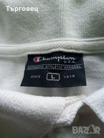 Champion - бяла блуза, снимка 2 - Блузи - 36619690