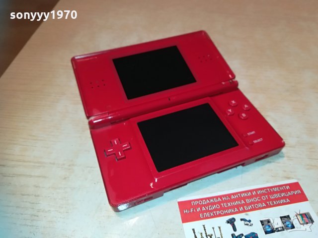nintendo ds lite red-без батерия 2404211925, снимка 5 - Nintendo конзоли - 32667984