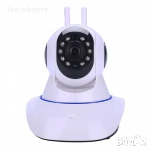Безжична въртяща се IP камера с две антени SMART CAMERA, снимка 2 - IP камери - 38222734