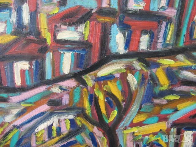 Картина Масло Платно стил Генко Генков, снимка 2 - Картини - 43224488