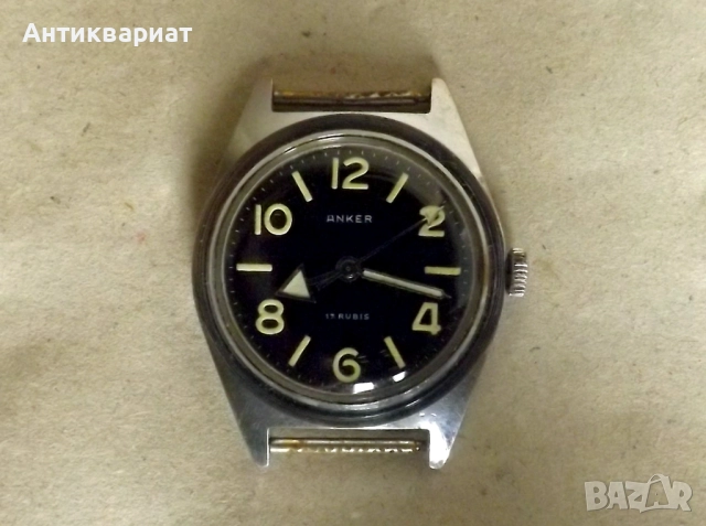 Стар водолазен часовник ANKER 17 Rubis / 35 мм