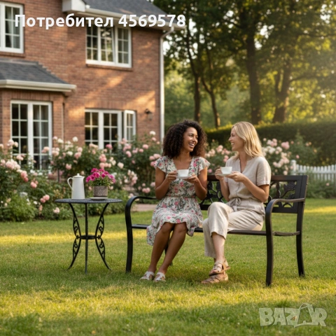 🌟Градинска пейка - стил и удобство в градината🌟 , снимка 4 - Градински мебели, декорация  - 53564698