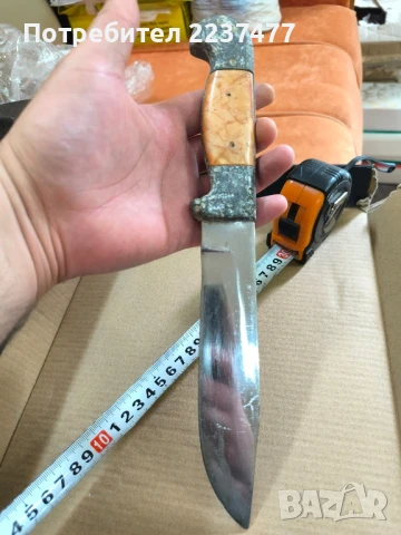 голям соц нож Хан Тервел , снимка 8 - Ножове - 51278237