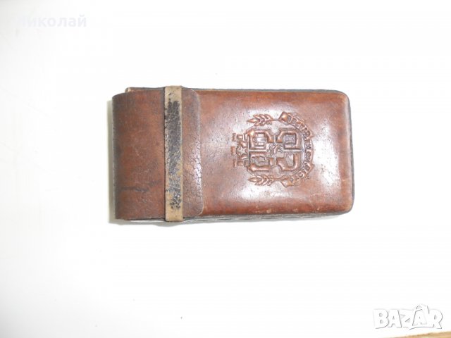 Кожена калъфка , кутия за цигари, снимка 2 - Колекции - 32738567