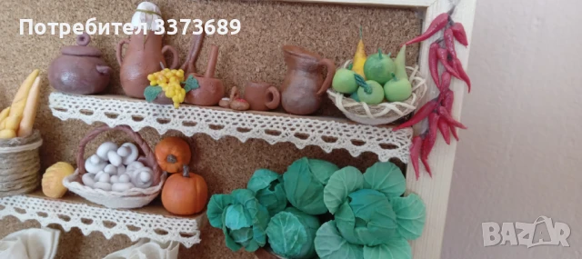 Пано в рамка "От градината ", снимка 5 - Картини - 44193538