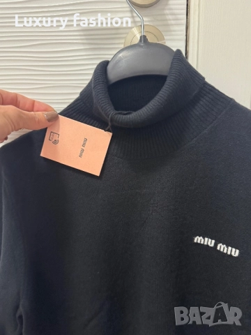 Дамско поло Miu Miu, снимка 6 - Блузи с дълъг ръкав и пуловери - 52463998