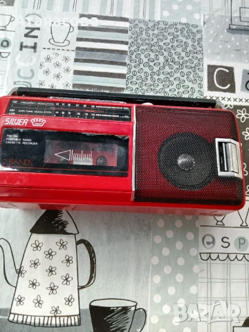 Радиокасетофон   Silver crown, снимка 4 - Радиокасетофони, транзистори - 51142931