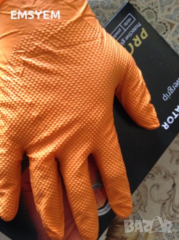 Нитрилни ръкавици MERKATOR POWER GRIP за АВТОСЕРВИЗИ, наличен размер ХЛ, снимка 3 - Аксесоари и консумативи - 40835221