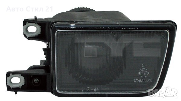 VW Golf 3 Vento Фар мъгла халоген черен фарове броня, снимка 2 - Части - 35023205