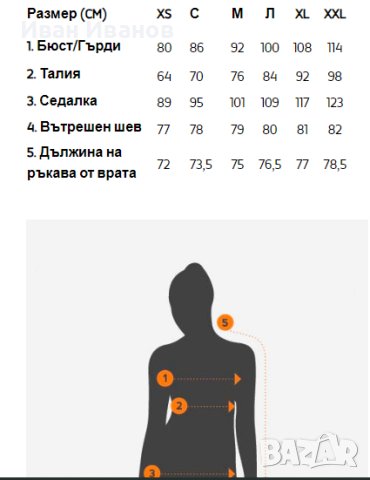 TENSON поларено горнище размер S, снимка 8 - Спортни екипи - 43765766