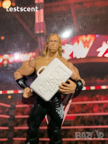 WWE Money In the Bank Briefcase куфарче за екшън фигурки / играчки Договорът в куфарчето, снимка 8 - Колекции - 48827846