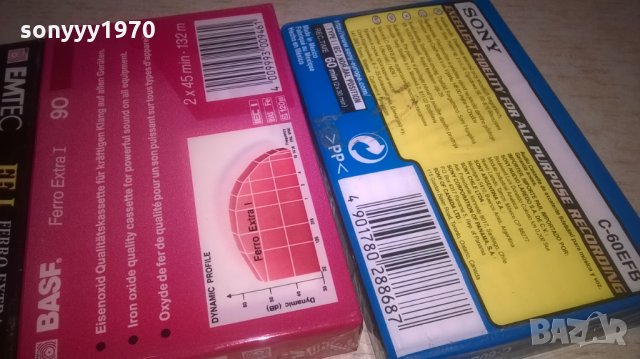 SONY BASF EMTEC-АУДИОКАСЕТИ-ВНОС ШВЕИЦАРИЯ, снимка 8 - Аудио касети - 27293156