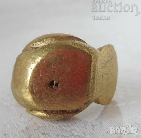 Фигури статуетки преспапие ПИЛЕ ПТИЧЕ месинг БРОНЗ МЕТАЛ ФИГУРА прасе свиня бик статуетка телец коте, снимка 3 - Други ценни предмети - 28881682