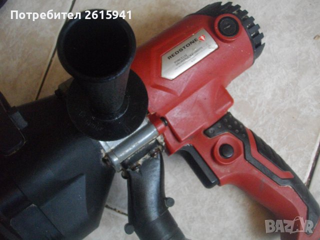 ф225мм-1220W/850W-Голям Кръгъл Виброшлайф За Тавани/Стени/Подове-TECHNIX/REDSTONE-Герм/КНР, снимка 13 - Други инструменти - 40361511