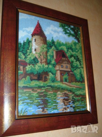 Гоблен в рамка" Горски кът"