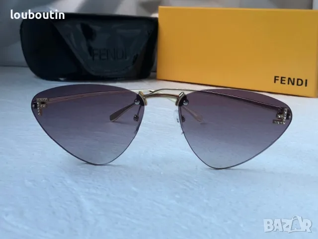 Fendi Дамски слънчеви очила тъиъгълни 3 цвята , снимка 14 - Слънчеви и диоптрични очила - 47669507