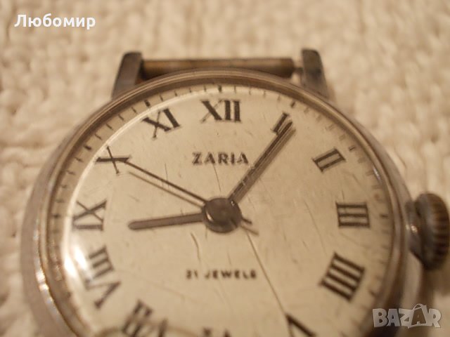 Стар часовник ZARIA 21 jewels USSR, снимка 3 - Колекции - 35460233