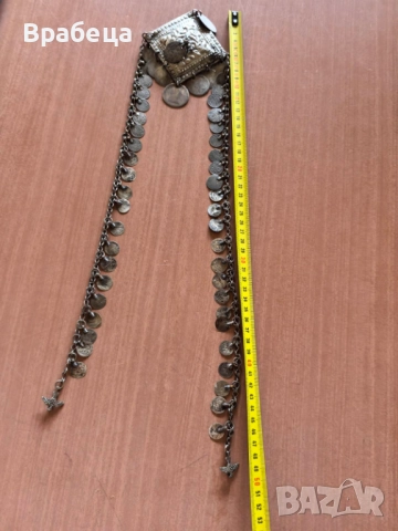 Възрожденски накит. Ромб. Сребро , снимка 9 - Други ценни предмети - 51704584