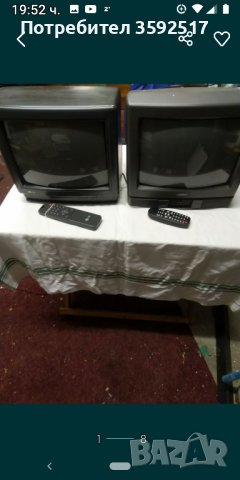 Два броя портативни телевизора, снимка 3 - Телевизори - 43330521