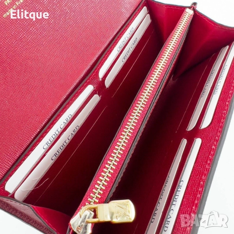 портмонета от естествена кожа Louis Vuitton , снимка 10 - Портфейли, портмонета - 52908090