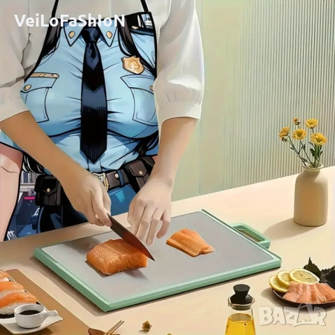 Нова забавна готварска престилка Полицайка, снимка 3 - Подаръци за жени - 52733941