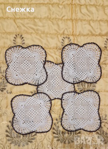 Страхотни подложки плетени на една кука, снимка 1