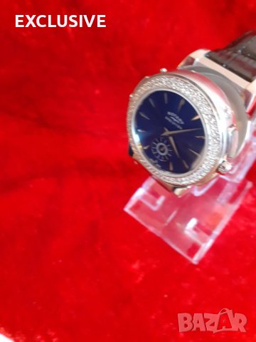 Луксозен часовник с 2 лица и камъни сваровски - Лимитирана серия!, снимка 3 - Дамски - 43437052